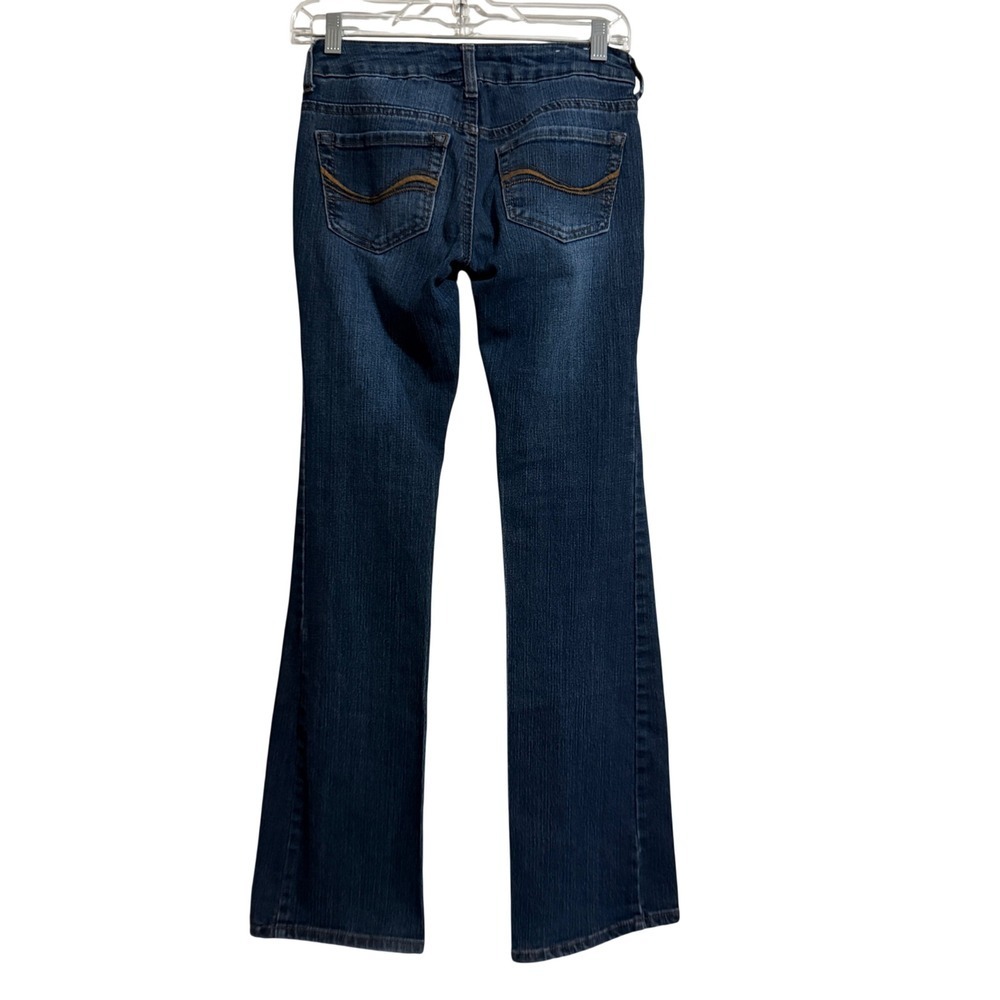 SO Women's Boot Cut Jeans - Dark Blue - Picture 7 of 7